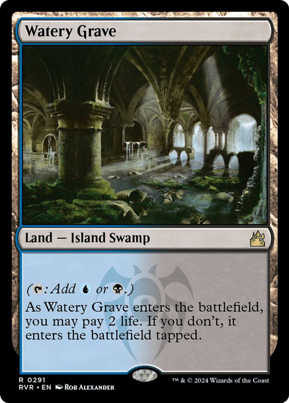 美品】MTG 湿った墓 / Watery Grave [EXP] Foil Watery Grave