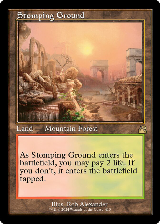 Stomping Ground | Ravnica Remastered | Star City Games