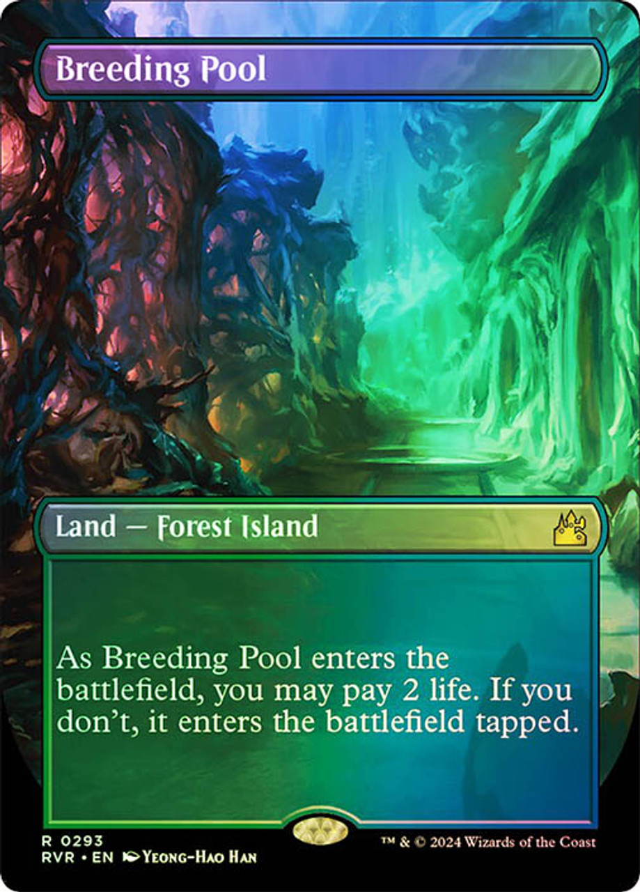 Breeding Pool (Borderless) | Ravnica Remastered - Variants | Star 