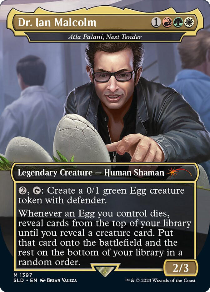 Atla Palani, Nest Tender (Dr. Ian Malcolm) (Jurassic World