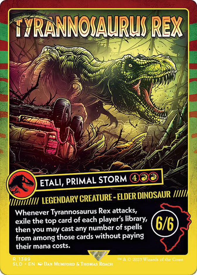 Etali, Primal Storm (Tyrannosaurus Rex) (Jurassic World) | Secret
