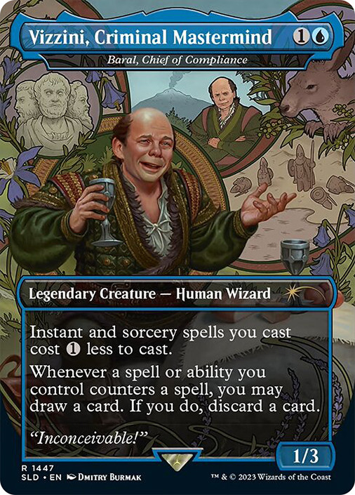 Baral, Chief of Compliance (Vizzini, Criminal Mastermind) (The