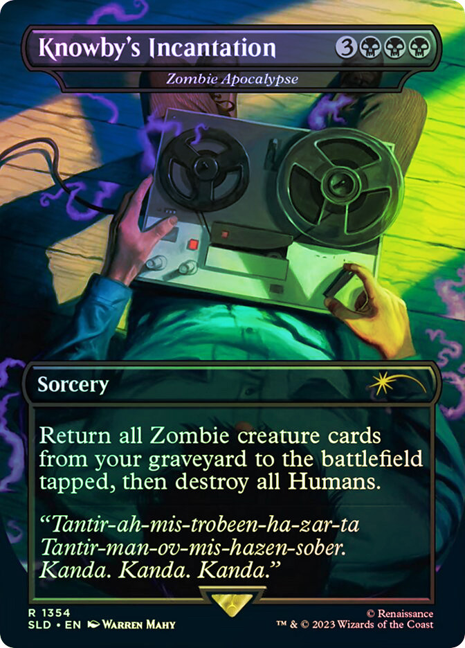 Zombie Apocalypse (Knowby's Incantation) (Evil Dead) | Secret Lair Drop |  Star City Games