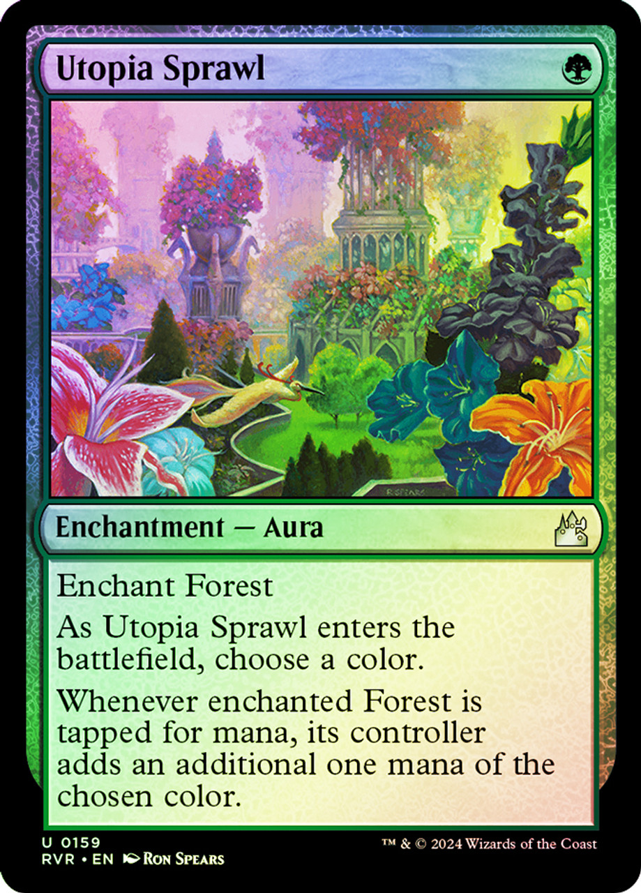 MTG DIS 楽園の拡散/Utopia Sprawl 日本語 4枚 Utopia Sprawl | Ravnica Remastered | Star City Games