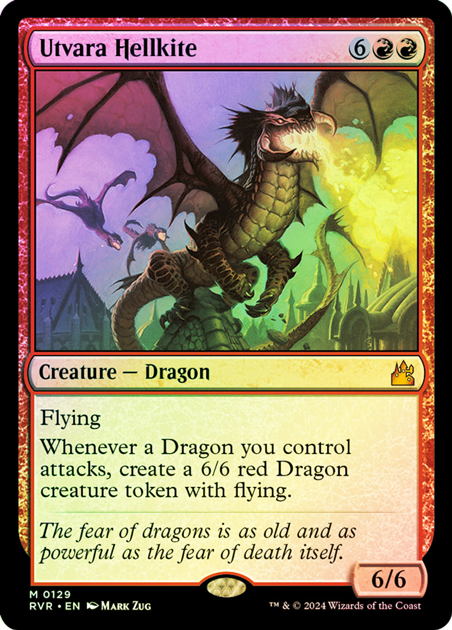 マジック：ザ・ギャザリング - MTG＊UtvaraHellkite＊ウトヴァラのヘルカイト＊Foil＊NM Utvara Hellkite | Ravnica Remastered | Star City Games