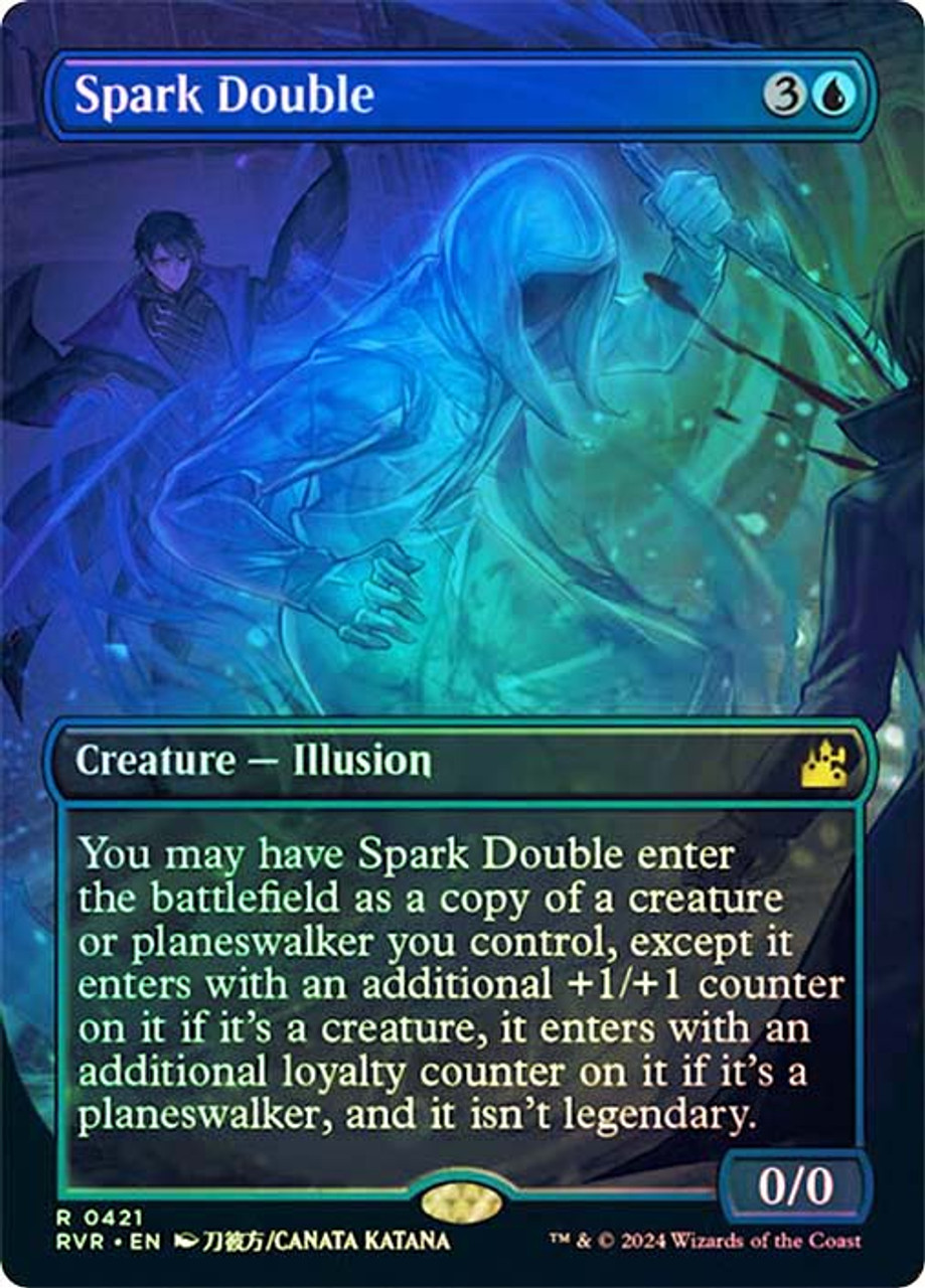 Spark Double (Borderless) | Ravnica Remastered - Variants