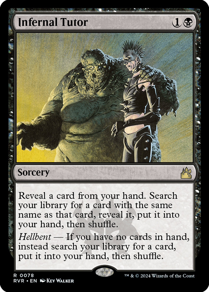 MTG infernal tutor 英語版 二枚セット 冥府の教示者 Infernal Tutor | Ravnica Remastered | Star City Games
