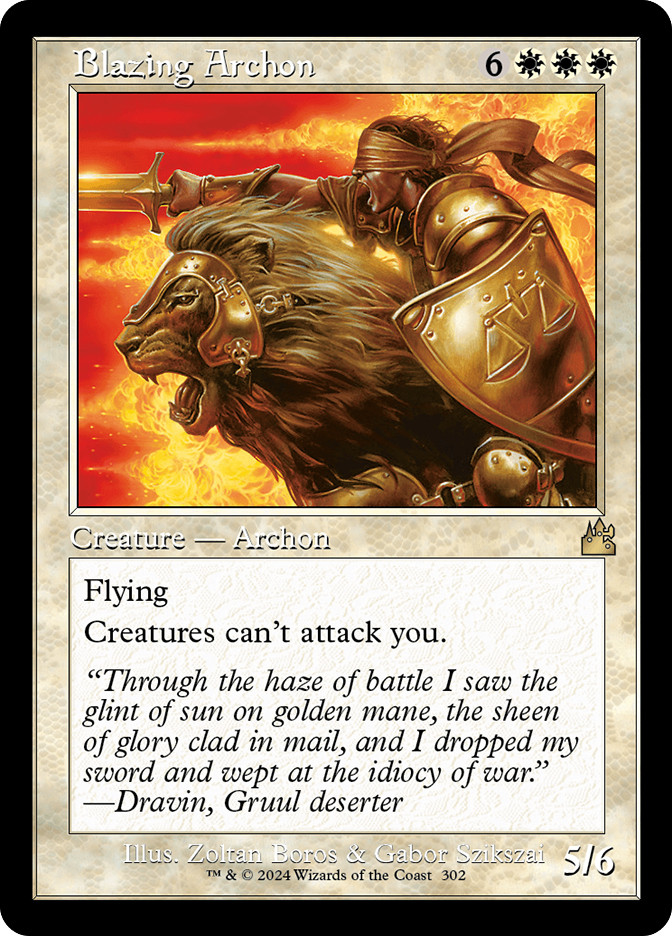 Blazing Archon | Ravnica Remastered | Star City Games