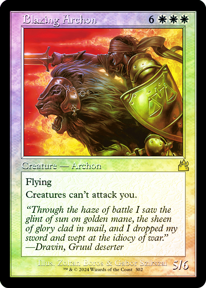 Blazing Archon | Ravnica Remastered | Star City Games