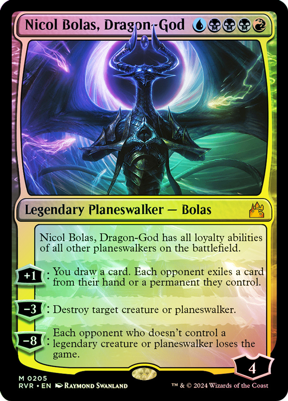 龍神、ニコル・ボーラス/Nicol Bolas,Dragon-God PSA10 ニコル・ボーラス UGC PSA10 FOIL】【日】王神、ニコル