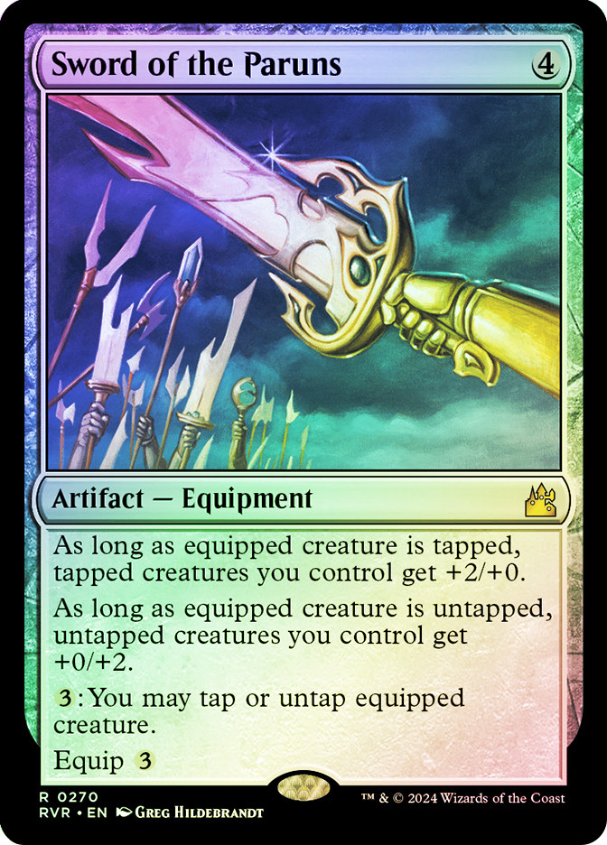 Sword of the Paruns | Ravnica Remastered | Star City Games