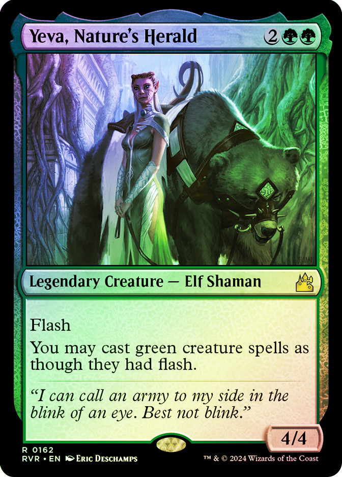 Yeva, Nature's Herald | Ravnica Remastered | Star City Games