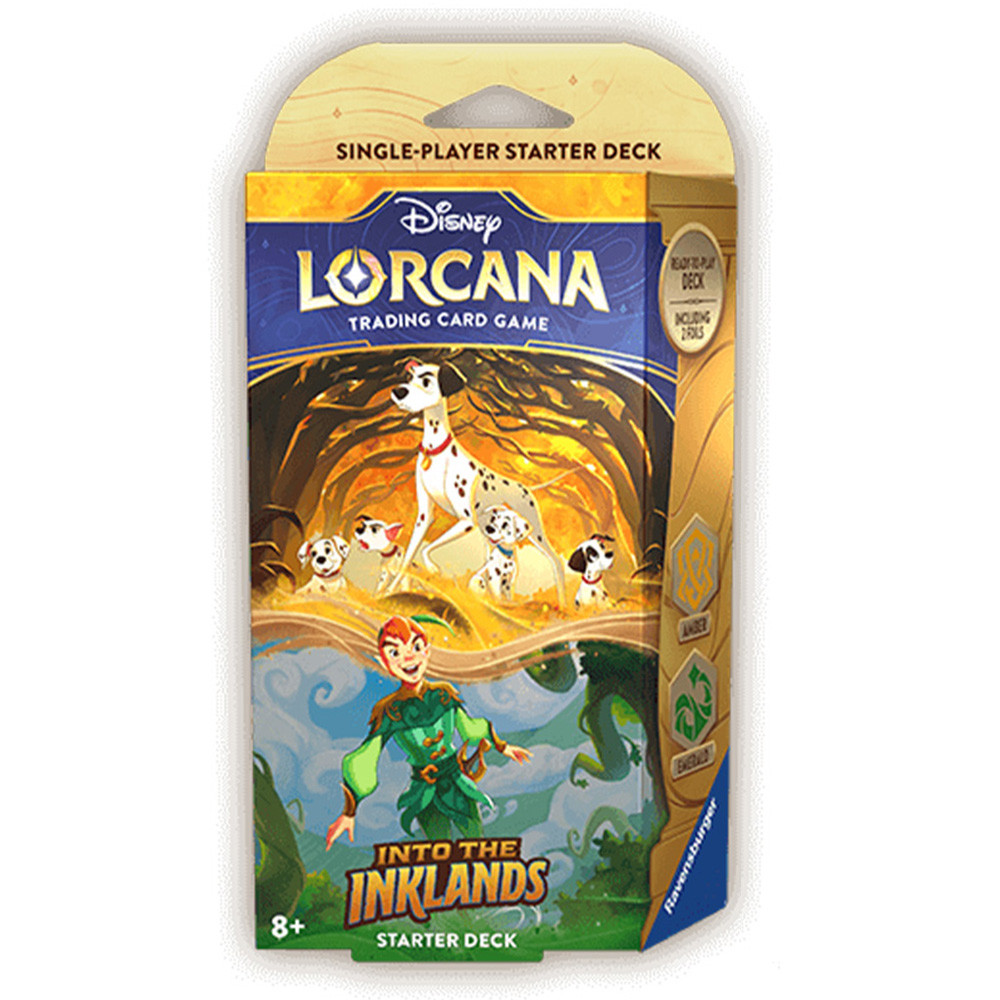 Lorcana: Into the Inklands Starter Deck - Amber & Emerald | Star