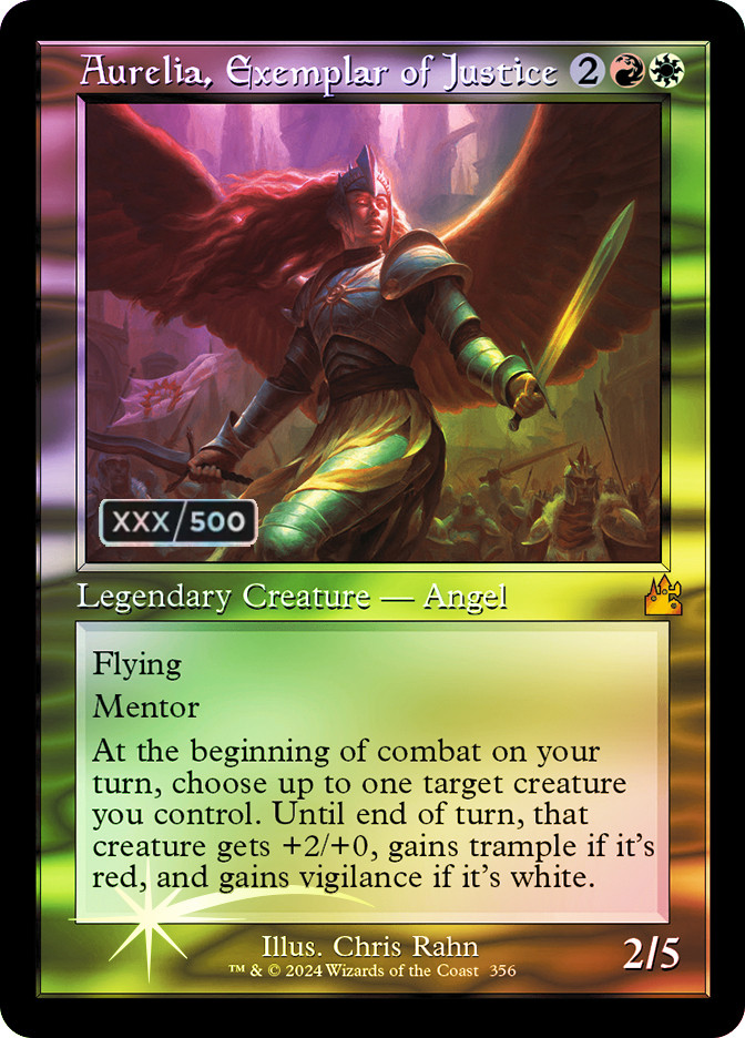 その他 MTG ReFa Aurelia, Exemplar of Justice | Ravnica Remastered | Star City Games