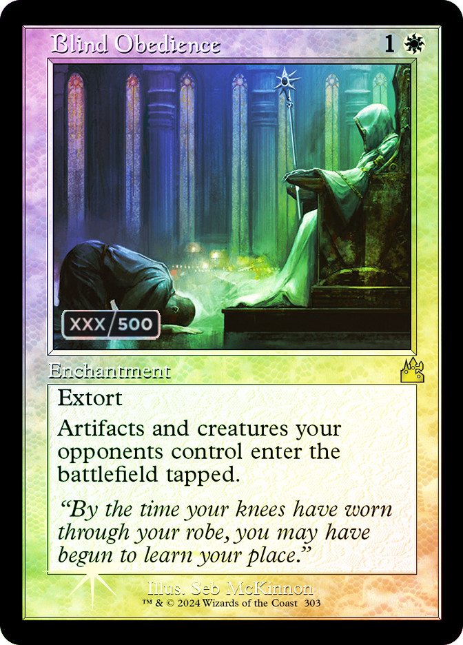 Blind Obedience | Ravnica Remastered | Star City Games