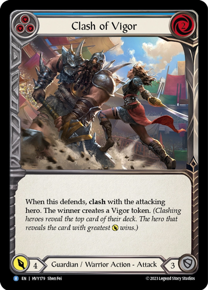 Clash of Vigor (Blue) | Heavy Hitters | Star City Games