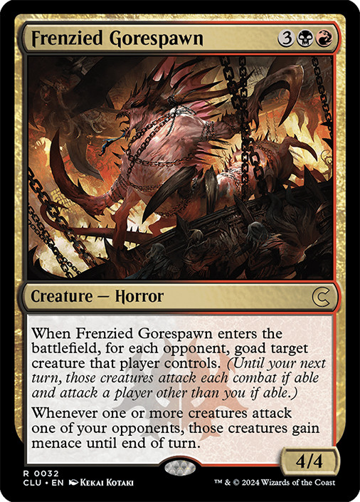 Frenzied Gorespawn | Ravnica: Clue Edition | Star City Games