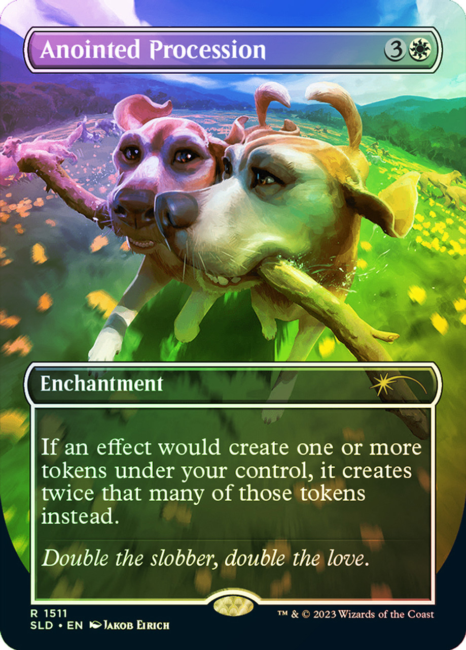 Anointed Procession (Secret Lair) (Reversible) (Borderless