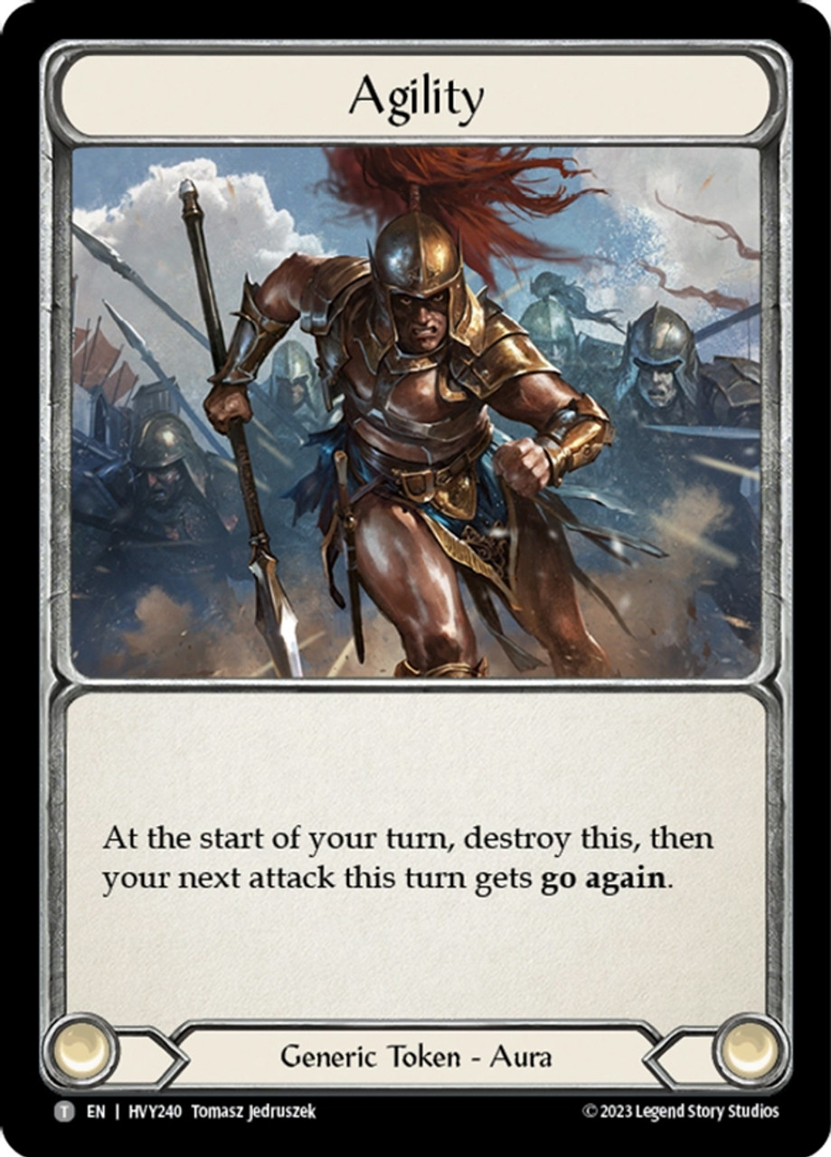 fab Agility token (cold foil)