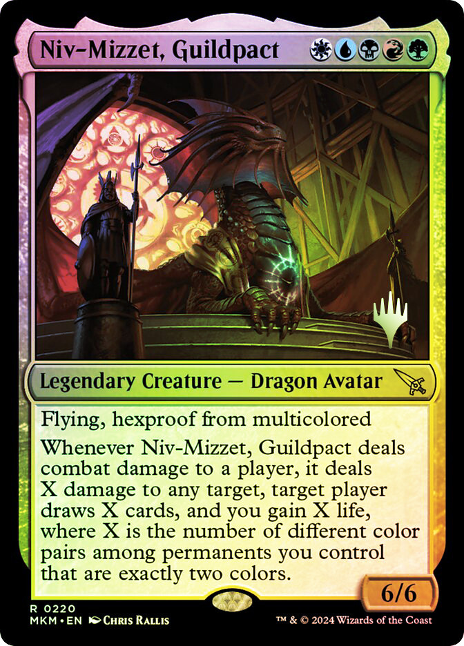 Niv-Mizzet, Guildpact (Promo Pack) (Murders at Karlov Manor