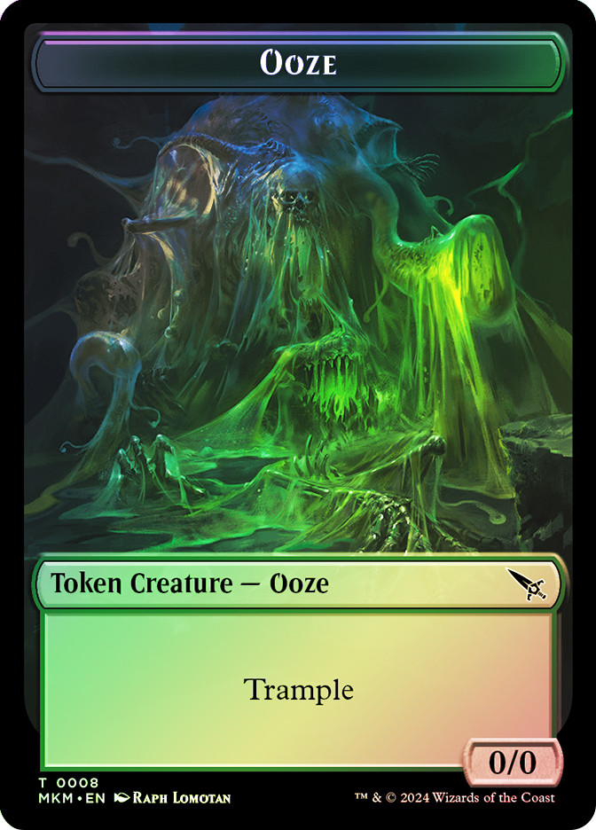 Thopte Rtoken {Ooze Token} // {Thopter Token} (1/1) | Murders at Karlov Manor | Star ...