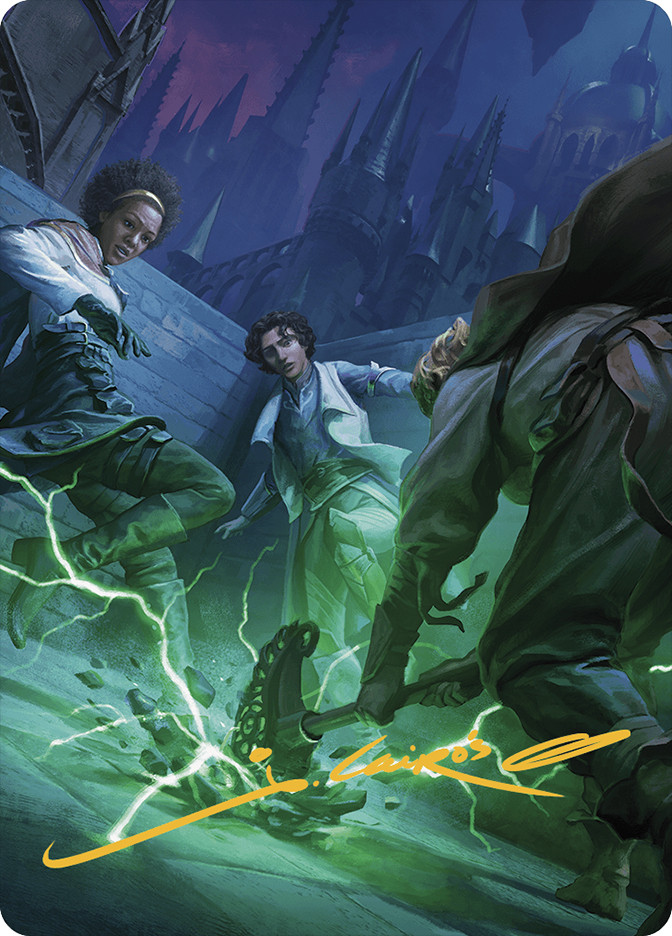 Fanatical Strength Art Card} (Signed) | Art Series: Murders at