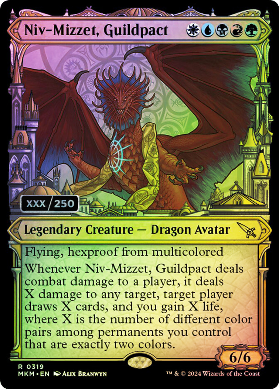 Niv-Mizzet, Guildpact (Serial Number) (Showcase) | Murders at 