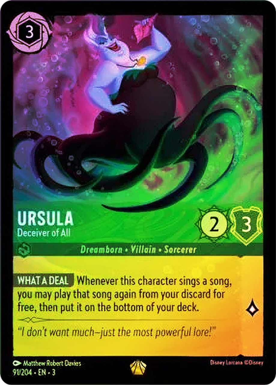 ディズニー ロルカナ Ursula - Deceiver of All 003-090.webp