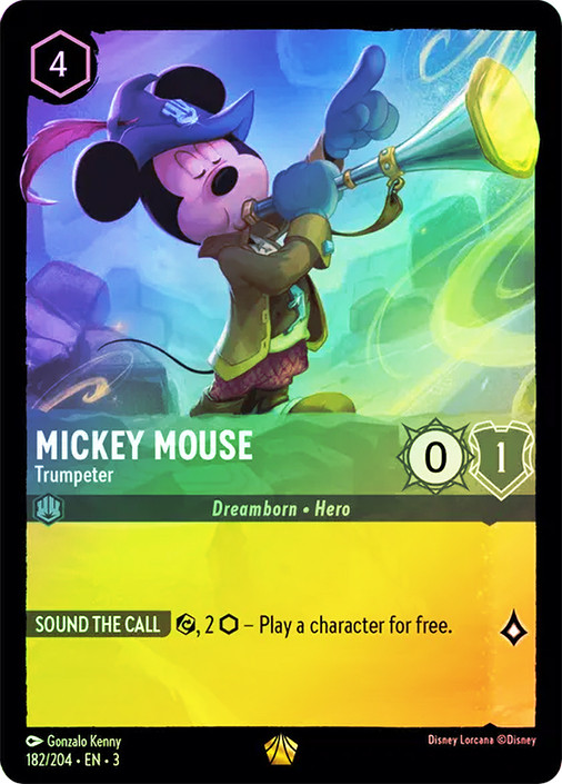 Mickey Mouse - Trumpeter | Into the Inklands | Star City Games