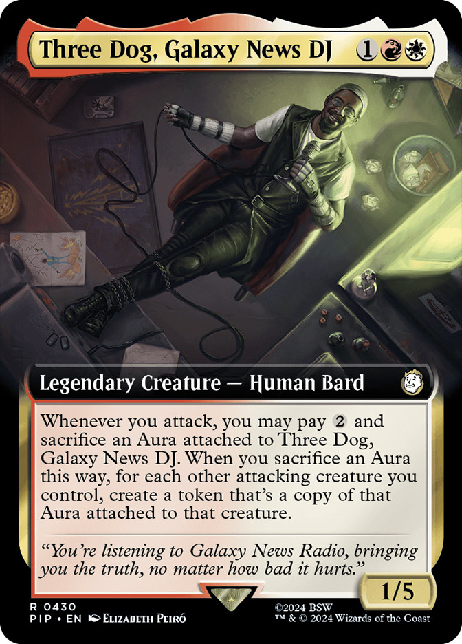 Three Dog, Galaxy News DJ | Fallout Commander | Star City Games