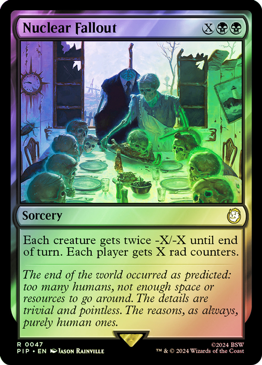 MTG PIP Fallout < 不毛の大地 > Non-Foil 2枚 不毛の大地 [TMP] 【BIGWEB | MTG】日本最大級の激安カード