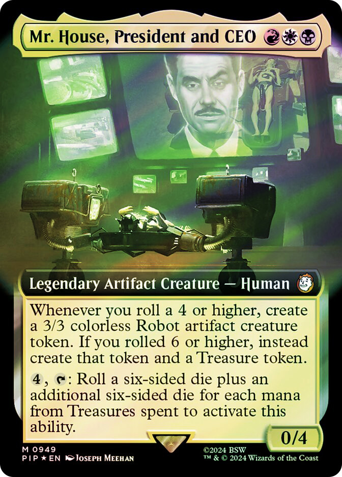 Mr. House, President and CEO | Fallout Commander | Star City Games