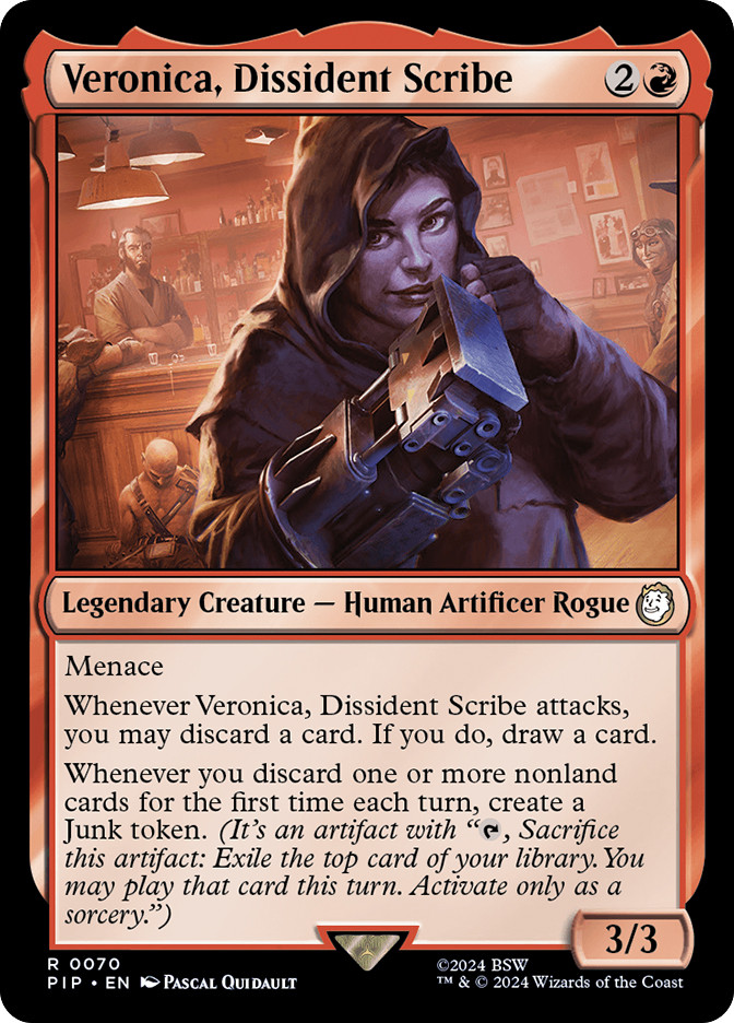 Veronica, Dissident Scribe | Fallout Commander | Star City Games