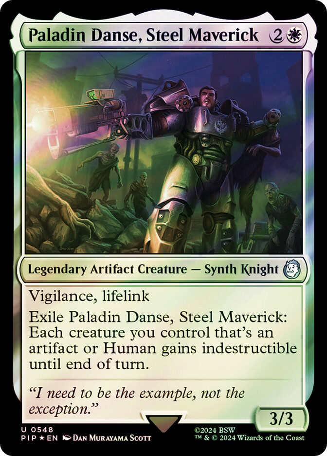 Paladin Danse, Steel Maverick | Fallout Commander | Star City Games