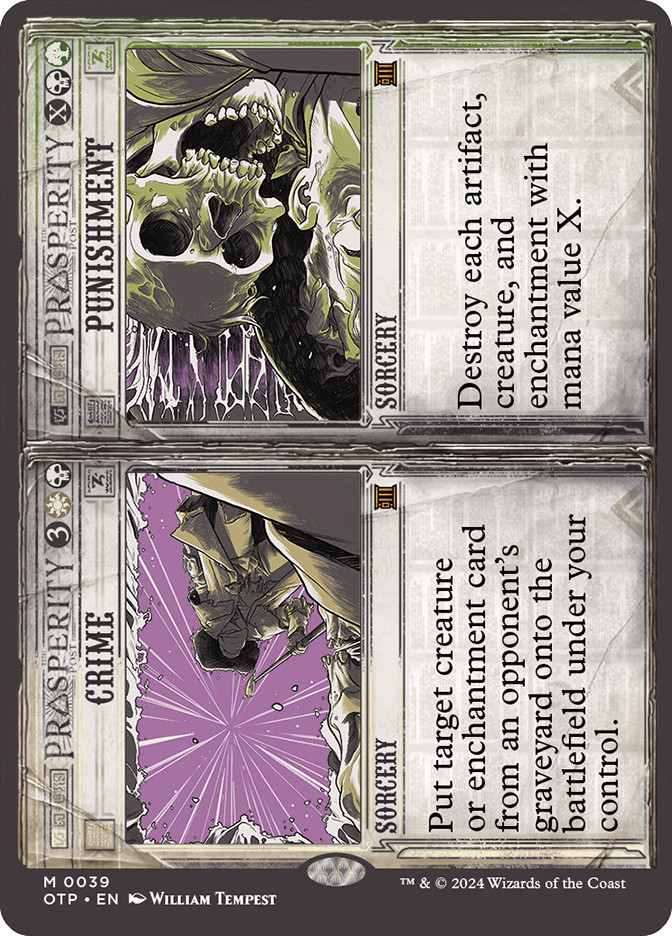 crime mtg cards Magic The Gathering - Outlaws of Thunder Junction
