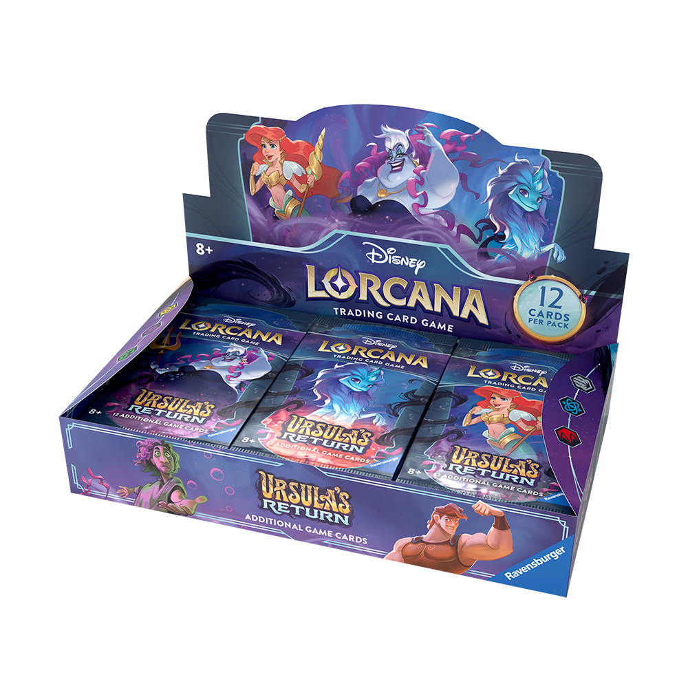 その他 Disney Lorcana Ursula's Return 4BOX Lorcana: Ursula's Return Booster Box | Star City Games