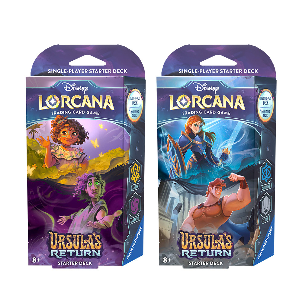 Lorcana: Ursula's Return Starter Deck - Set of 2