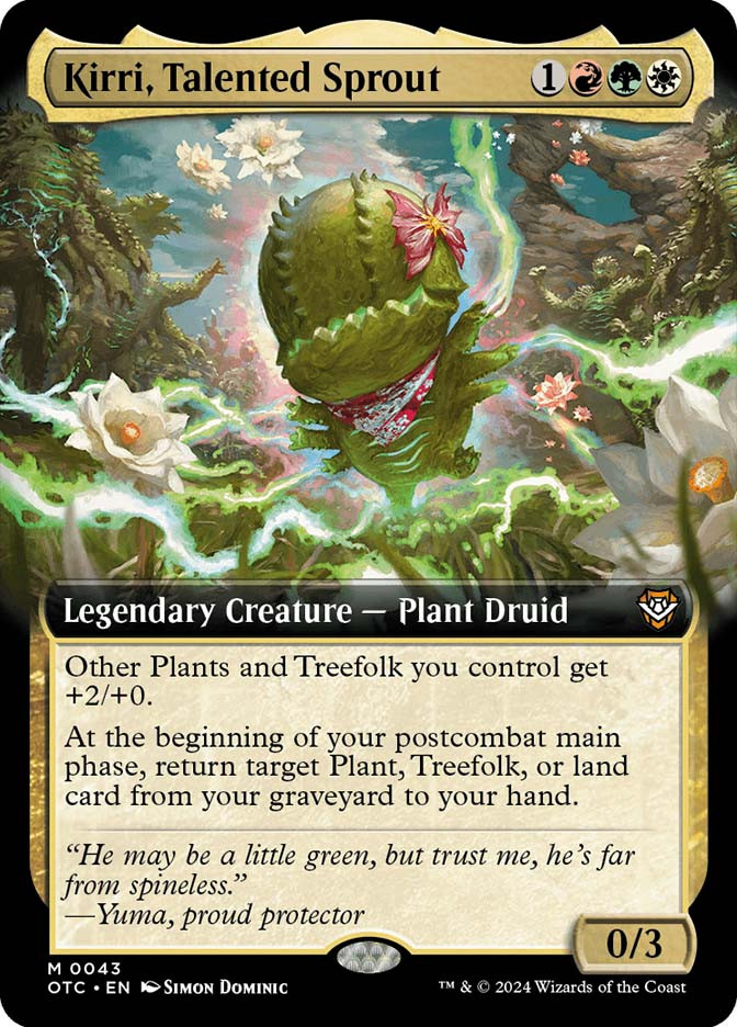 Kirri, Talented Sprout | Outlaws of Thunder Junction Commander