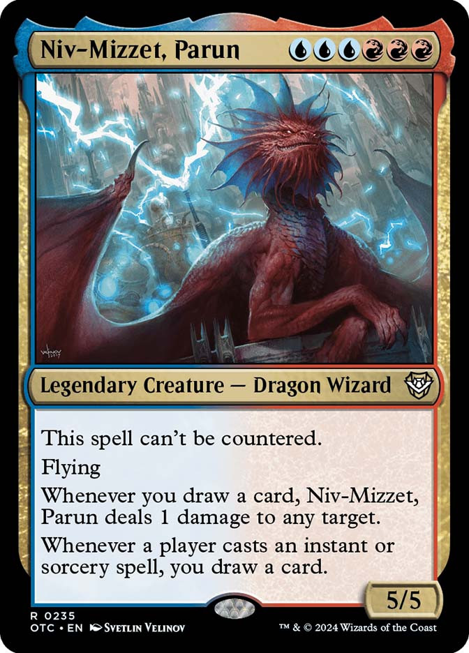 Niv-Mizzet, Parun | Outlaws of Thunder Junction Commander | Star 