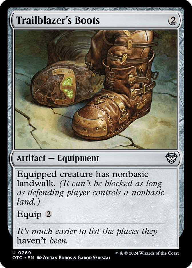 Trailblazer's Boots | Outlaws of Thunder Junction Commander | Star