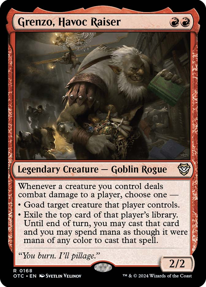 Grenzo, Havoc Raiser | Outlaws of Thunder Junction Commander