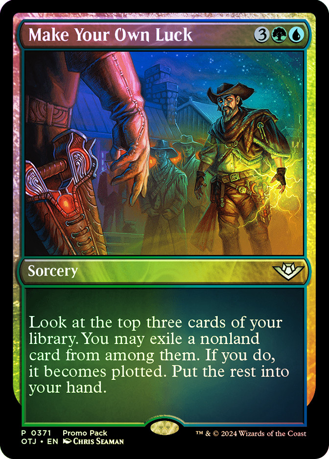 make your own mtg card Printing Custom Magic Proxies With MPC it becomes plotted Make Your Own Luck (Promo