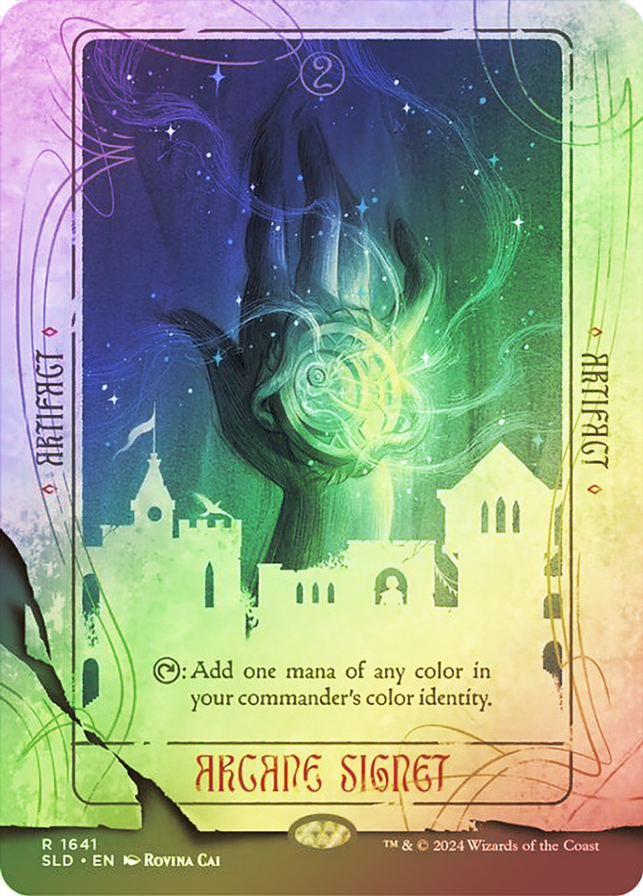 MTG【Foil】秘儀の印鑑/Arcane Signet(1641)２枚 MTG【Foil】秘儀の印鑑/Arcane Signet(1641)2枚
