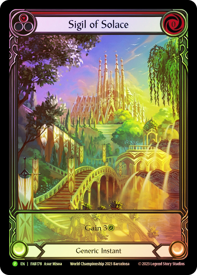 Sigil of Solace (Red) (World Championship) (Extended Art 