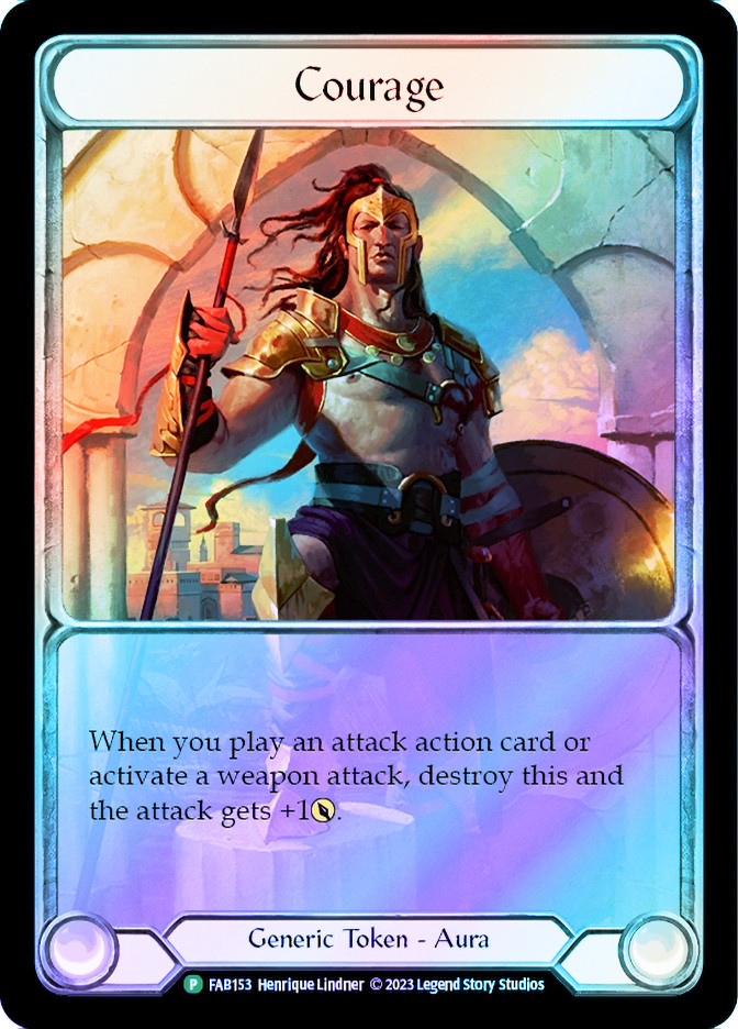 FaB】Courageトークン Cold Foil