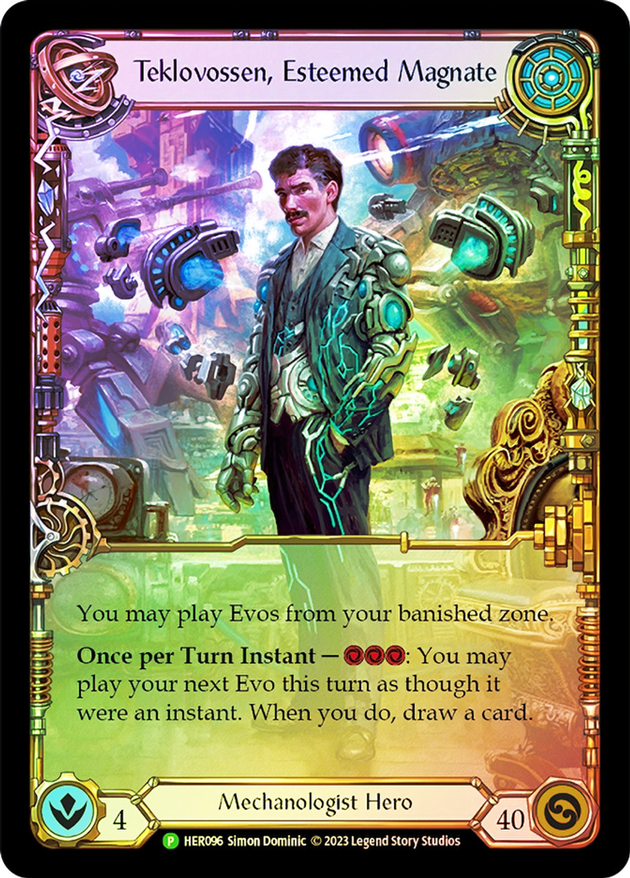 Teklovossen, Esteemed Magnate (Battle Hardened) (Extended Art