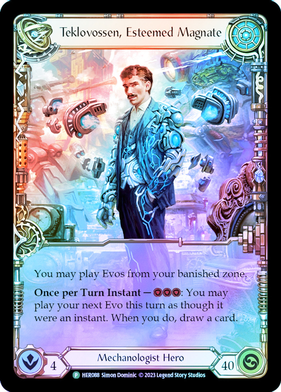 Teklovossen, Esteemed Magnate (Judge) (Extended Art) | Promotional