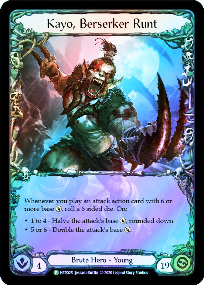 Kayo, Berserker Runt (Armory Event) | Promotional Cards | Star