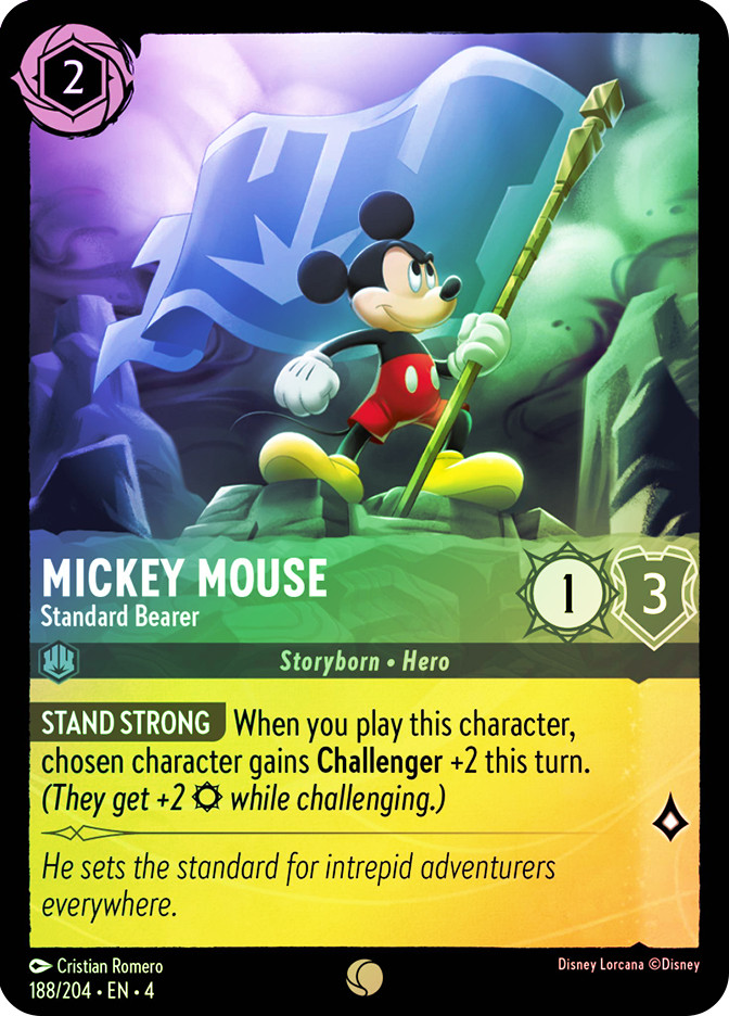 Mickey Mouse - Standard Bearer | Ursula's Return | Star City Games