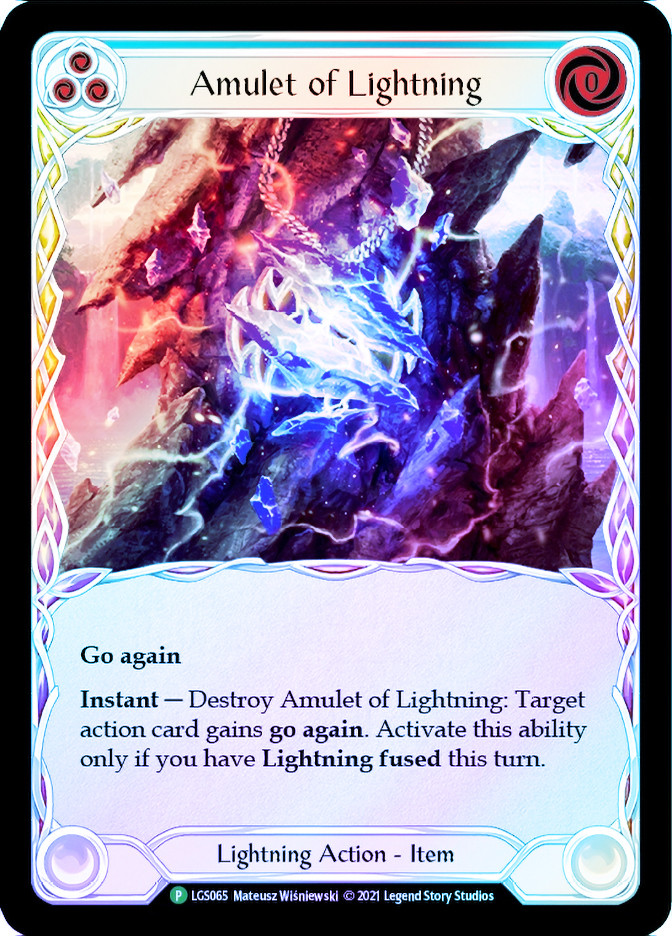 Amulet of Lightning (Prerelease) | Promotional Cards | Star City Games